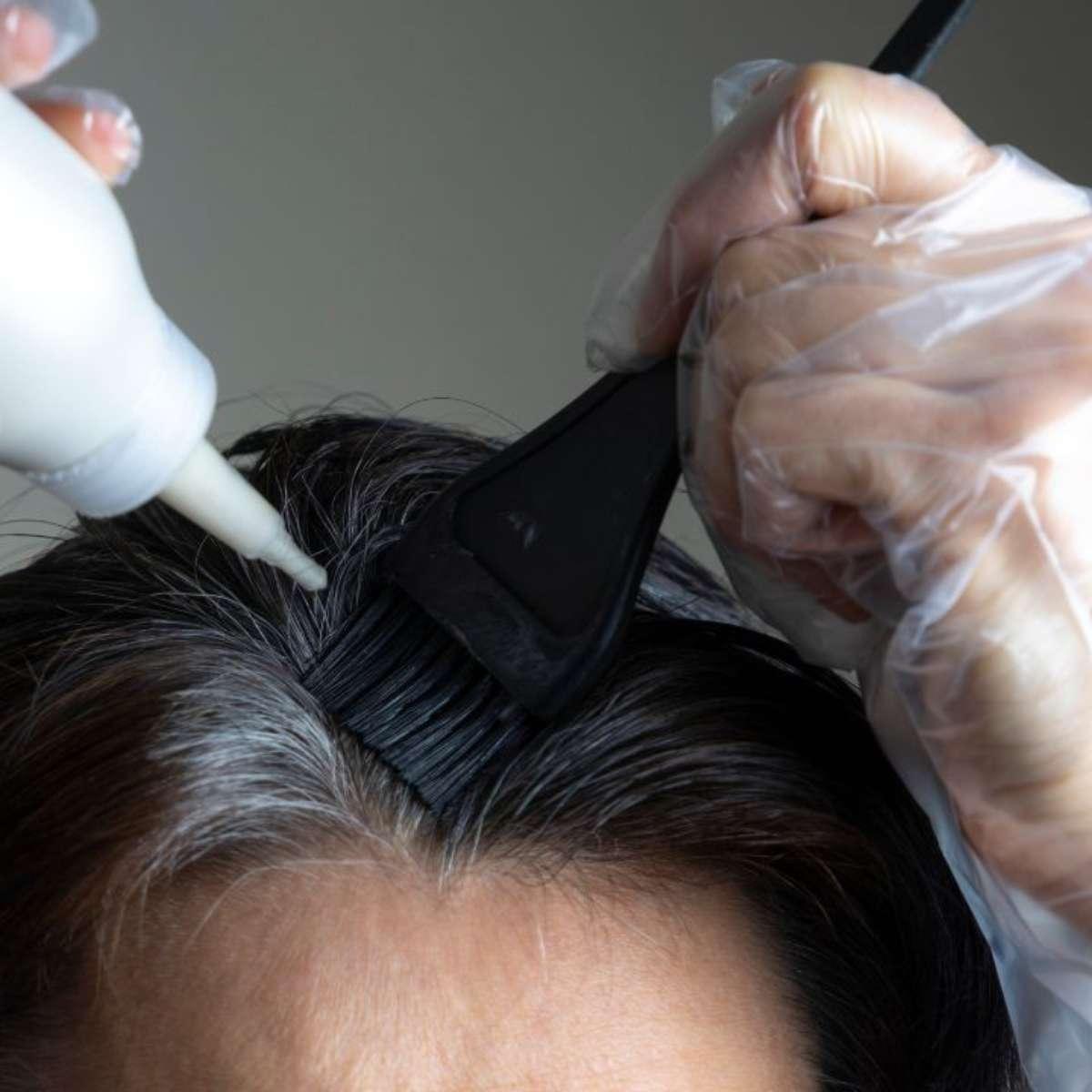 Permanente haarverf op grijs haar